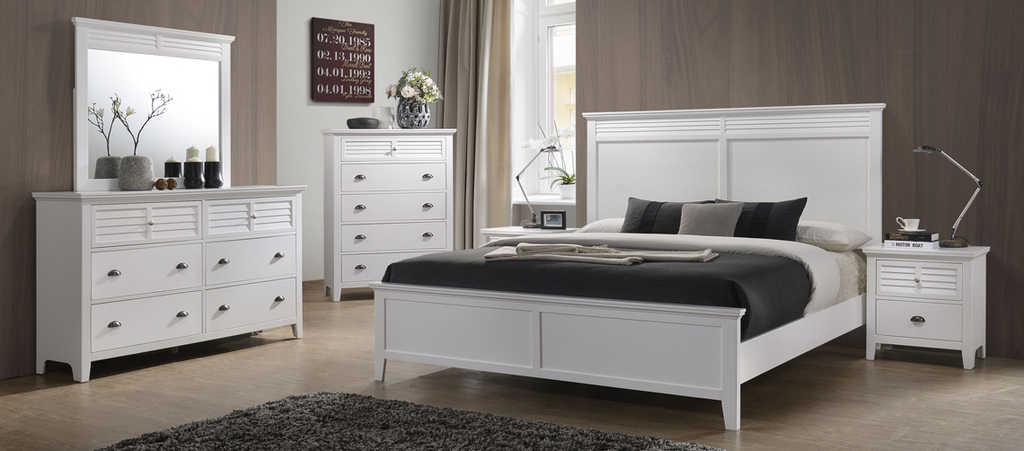 C7313W Cottage Bay White - ReeceFurniture.com