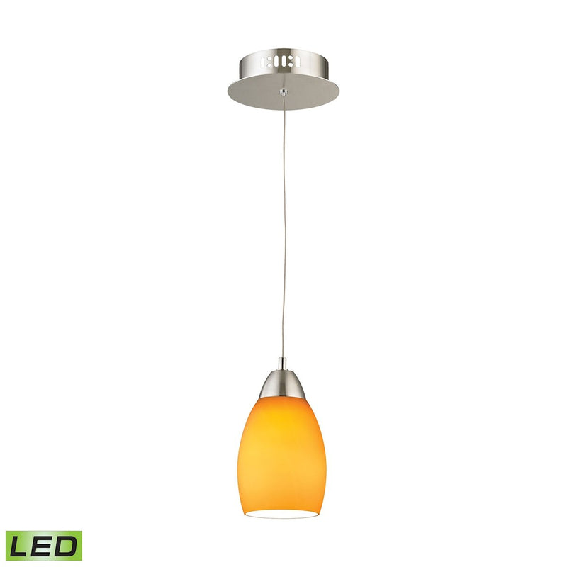 Buro - Mini Pendant - Satin Nickel