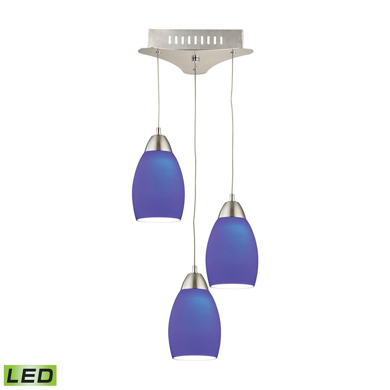 Buro - Mini Pendant - Satin Nickel