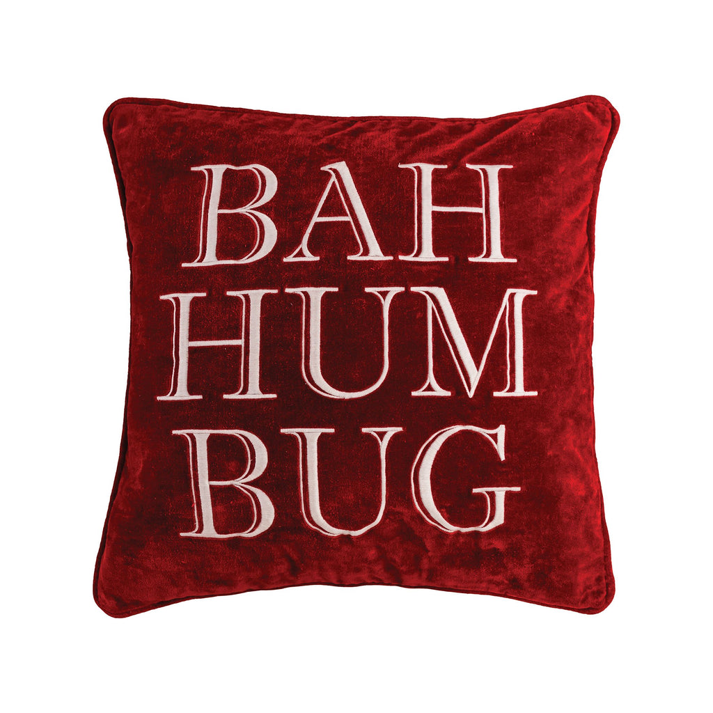 Bah Hum Bug - Throw Pillow
