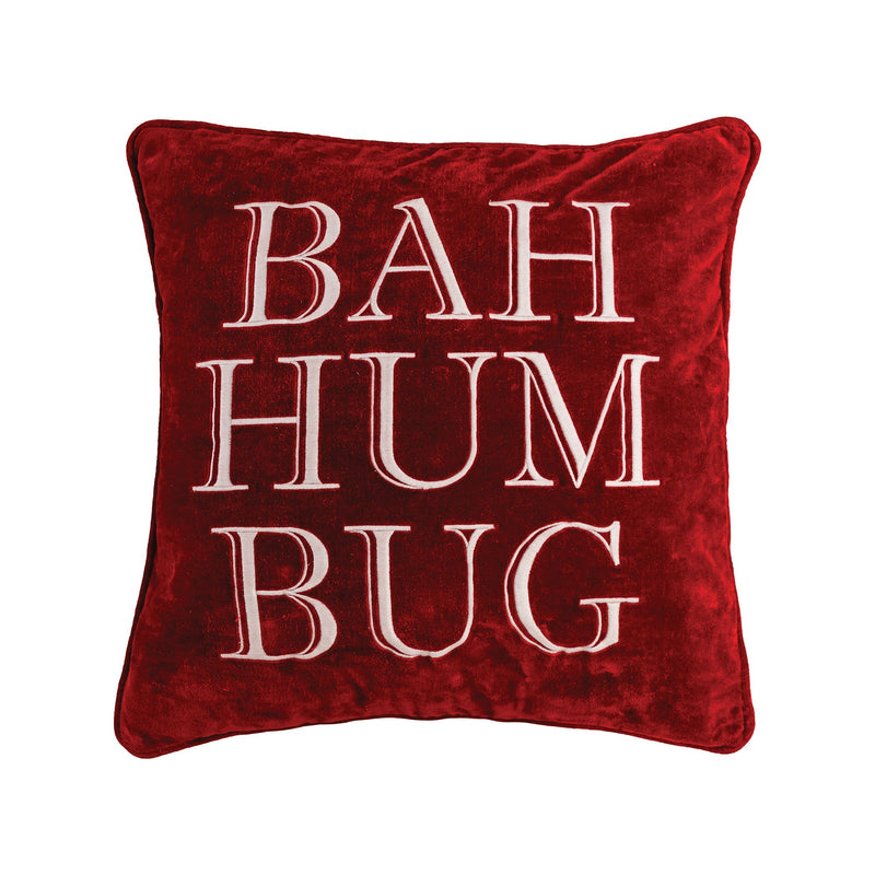 Bah Hum Bug - Throw Pillow
